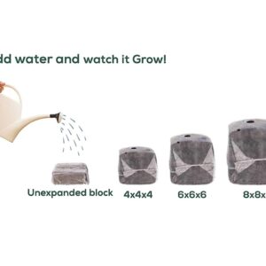 Cocopeat cubes, coins & discs