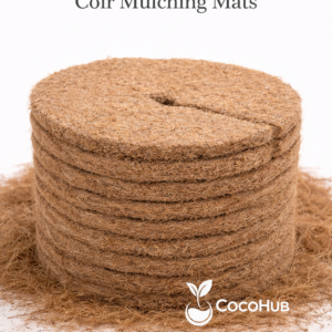 Premium Coir Mulching Mats | Natural Weed Control