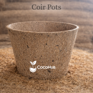 Premium Coir Pots for Plants | Biodegradable Coconut Fiber Pots
