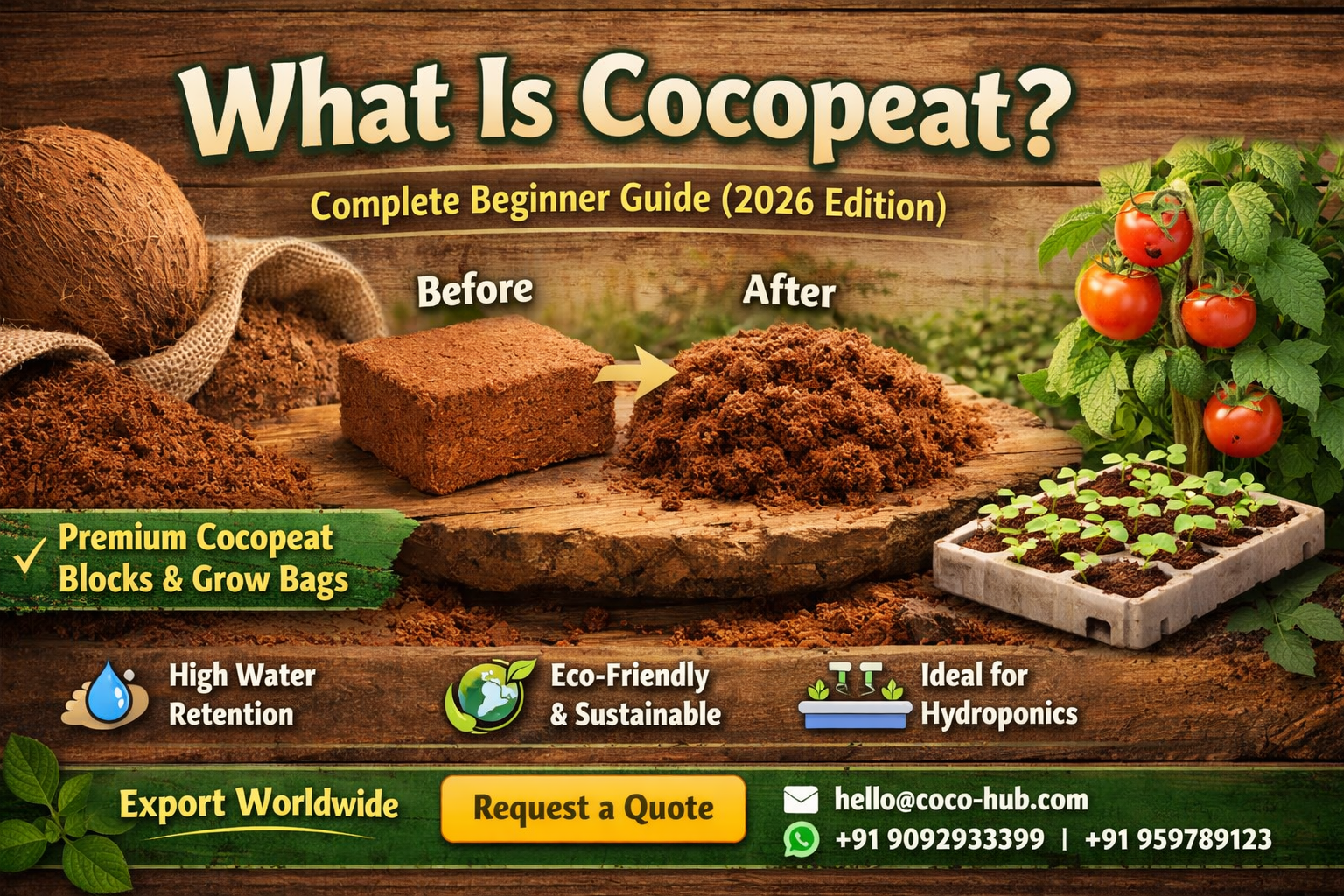 what is cocopeat