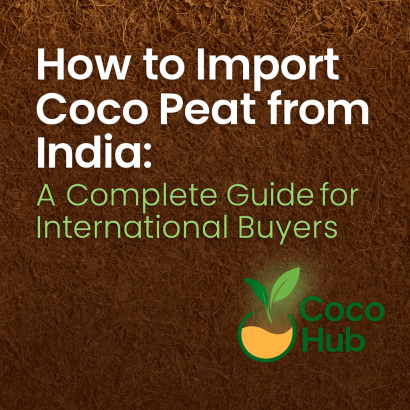 how to import cocopeat from india